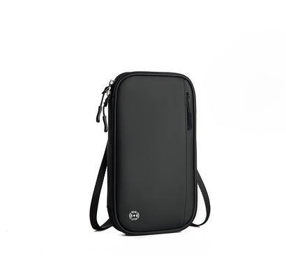 Novo saco de cartão multifuncional para viagens ao estrangeiro saco de documento portátil RFID impermeável