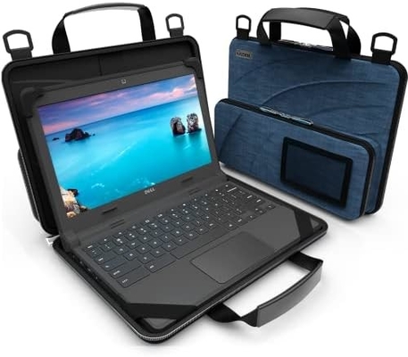 13-14 polegadas Sempre no bolso de trabalho em caso para Chromebook e laptops, projetado para estudantes, salas de aula e negócios