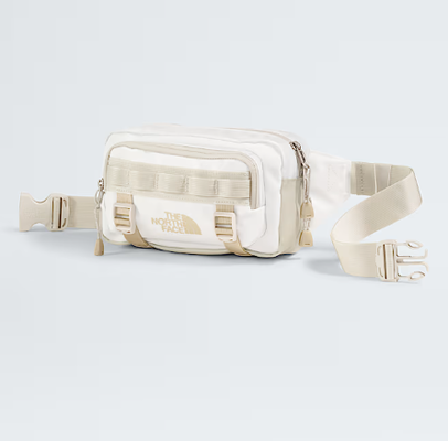 Fanny Packs saco Zippered compartimento principal tem um bolso de malha seguro-zip com um chaveiro