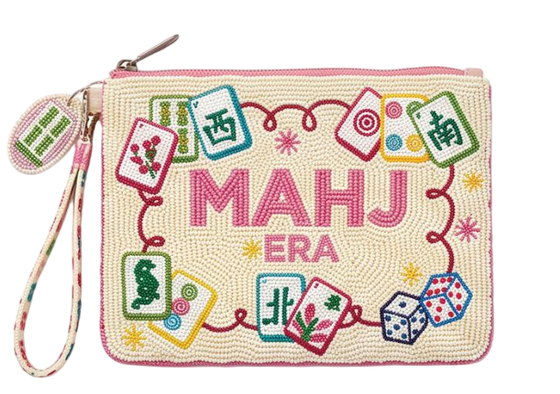 MAHJ Bolsa de Moedas com Contas