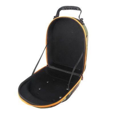 Estojo de Armazenamento Portátil em EVA com Casca Rígida e Cor Camuflada Ideal para Bonés de Beisebol e Acessórios de Viagem
