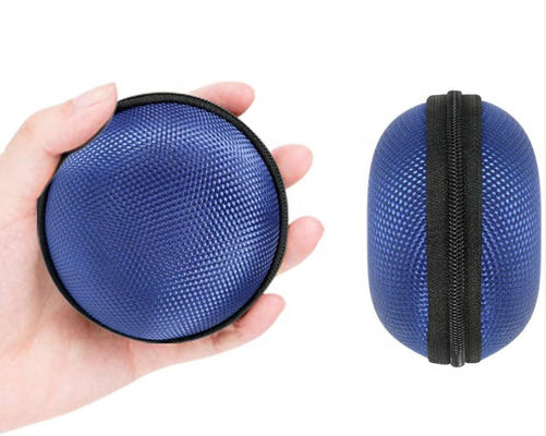 Bule colore o grau EVA Hard Cases Storage Earphones do zíper 75