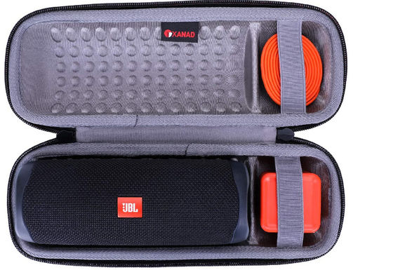 Exemplo duro Velet material macio de Shell Portable EVA Jbl Flip 4 para dentro