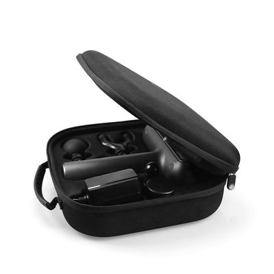Estojo leve para pistola de massagem EVA à prova de choque com opções de tamanho e logotipo personalizados, ideal para viagens e academia, protegendo ferramentas de massagem muscular