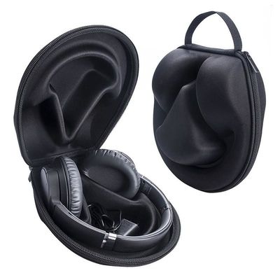 Superfície Dustproof do OEM EVA Earphone Carrying Case Multispandex