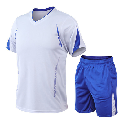 Os esportes do corredor do verão dos homens vestem a camisa curto da luva T dos vestuários secagem rápida de 5 minutos