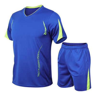 Os esportes do corredor do verão dos homens vestem a camisa curto da luva T dos vestuários secagem rápida de 5 minutos