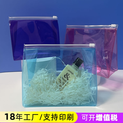 Caso da lavagem do PVC EVA Transparent Cosmetic Travel Bag que empacota 0.06MM