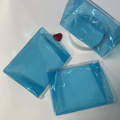 Caso da lavagem do PVC EVA Transparent Cosmetic Travel Bag que empacota 0.06MM