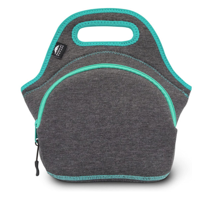 Gourmet Getaway Soft Neoprene Almoço Saco Isolado Leve Reutilizável