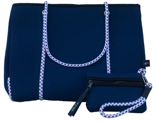 Grande neopreno Tote Bag Lightweight das mulheres para o curso da praia do Gym