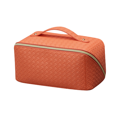 Plutônio Tote Bags cosmético de couro da forma