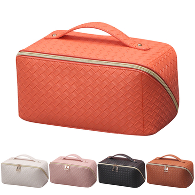 Plutônio Tote Bags cosmético de couro da forma
