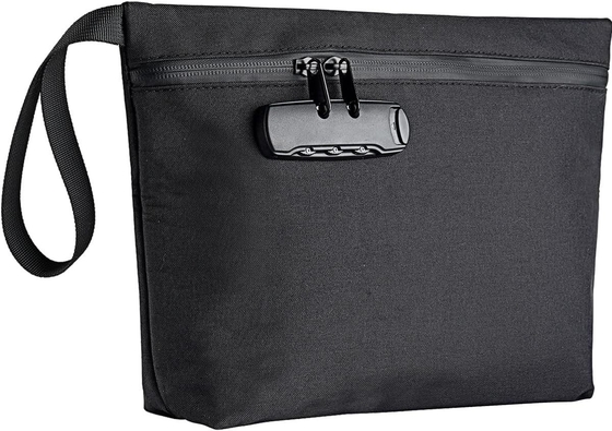 Saco de dinheiro com fechadura, Saco bancário trancavel, Saco de dinheiro para dinheiro, Saco à prova d'água para dinheiro com fecho, para dinheiro, celular