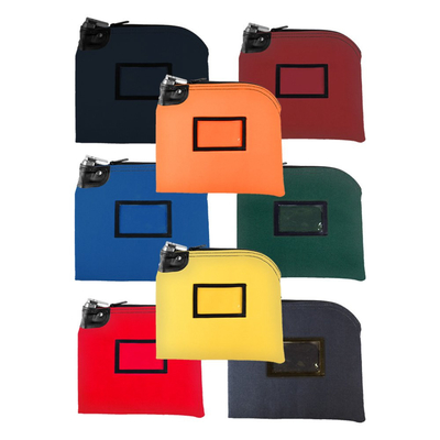 14 oz de algodão, tecido de bloqueio, sacos de depósito - 10W x 8H - prontos para o envio