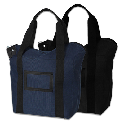 1400 DENIER CORDURA LOCKING COURIER BREEFCASE BAGS W/ HANDLES - 17W X 14H X 6D - Pronto para o envio