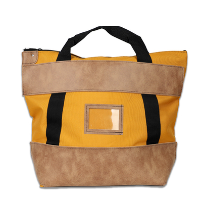 Saco bancário de correio com fechadura de couro - 22w x 18h x 7d - feito sob encomenda