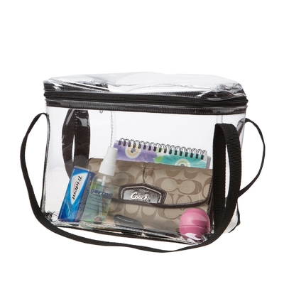 BOLSA DE ESPECIALIDADE VINIL transparente à prova d'água VISÍVEL DE GRANDE Capacidade - 10W X 8H X 5D - feita sob medida