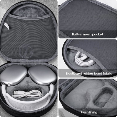 Airpods Max Case, Hard Headphone Case Saco de armazenamento, Saco de viagem portátil anti-arranhões e anti-polvo