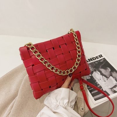 PU BALSA DE MUJERES TECSTURA BALSA DE MANUAL de tecido 2024 Primavera na nova versão coreana da moda BALSA DE OLHO CENTE BALSA CROSSBODY