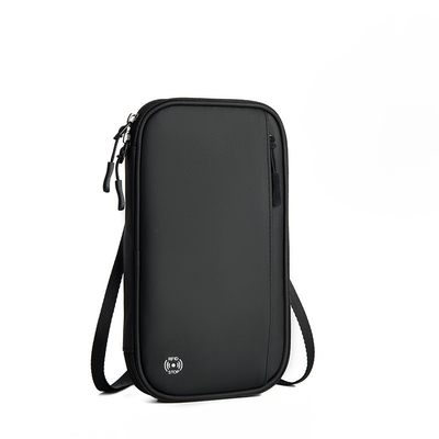 Novo saco de cartão multifuncional para viagens ao estrangeiro saco de documento portátil RFID impermeável