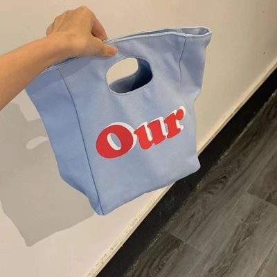 Moda NICHE DESIGN CUTE Clutch BAG TOTE BAG Casual COMMUTER BAG LUNCH BOX BAG MAKEUP BAG armazenamento BAG