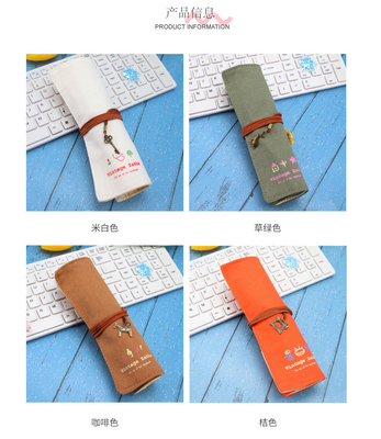 Fresco E Moderno Capacitação Grande Bolsa de caneta Caso de lápis CASE SIMPLES CREATIVO JUNIOR LICEU HOMENOS E MUJERES CANVAS