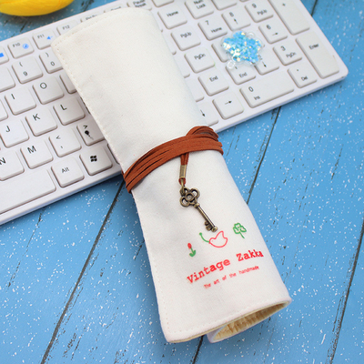 Fresco E Moderno Capacitação Grande Bolsa de caneta Caso de lápis CASE SIMPLES CREATIVO JUNIOR LICEU HOMENOS E MUJERES CANVAS