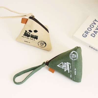 Pessoalidade CREATIVA RETRO ZONGZI Moeda Bolsa Feminina MINI CANVAS Arte LINDA MOEDA BALSA CLAVE BALSA