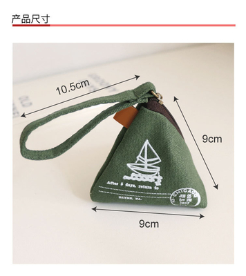 Pessoalidade CREATIVA RETRO ZONGZI Moeda Bolsa Feminina MINI CANVAS Arte LINDA MOEDA BALSA CLAVE BALSA