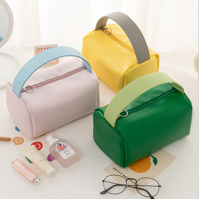 NOVA MAQUILHADA PORTÁVEL BALSA DE GRANDE Capacidade CANDY COLOR BALSA PORTÁVEL TOILETERY BALSA DE SUNDRIES ORGANIZAR MAQUILHADA BALSA de armazenamento