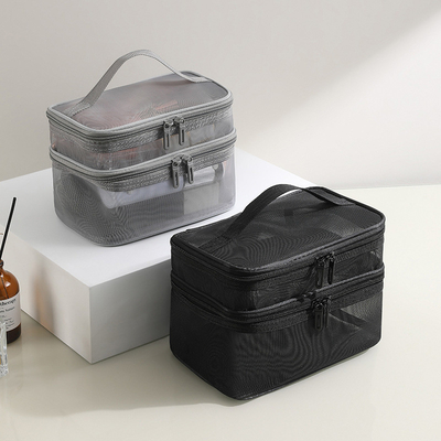 NOVA BOLSA DE MAQUIMENTO DE GASOS GRANDE CAPITALIDADE BOLSA SIMPLE PORTÁVEL DE TOALETERIA BOLSA DOUPA COPA PORTÁVEL COSMÉTICA BOLSA de armazenamento