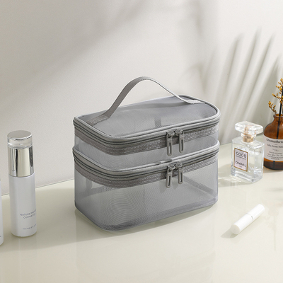 NOVA BOLSA DE MAQUIMENTO DE GASOS GRANDE CAPITALIDADE BOLSA SIMPLE PORTÁVEL DE TOALETERIA BOLSA DOUPA COPA PORTÁVEL COSMÉTICA BOLSA de armazenamento
