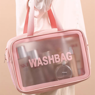 GRANDE Capacidade SEPARATÓRIO SECO E HUMIDO MAQUEAÇÃO BOLSA PORTÁVEL DE COSMÉTICA DA MUJER BOLSA DE ARMAÇÃO 2024 BOLSA NOVA DE TOILETRIA BOLSA de viagem