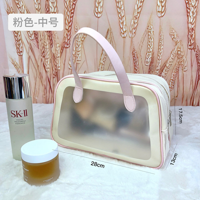GRANDE Capacidade SEPARATÓRIO SECO E HUMIDO MAQUEAÇÃO BOLSA PORTÁVEL DE COSMÉTICA DA MUJER BOLSA DE ARMAÇÃO 2024 BOLSA NOVA DE TOILETRIA BOLSA de viagem