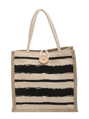 TOTE BAG CANVAS BAG CANVAS GIRL novo TOTE impresso em portavel BENTO LUNCH Box trabalho