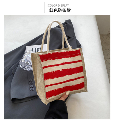 TOTE BAG CANVAS BAG CANVAS GIRL novo TOTE impresso em portavel BENTO LUNCH Box trabalho