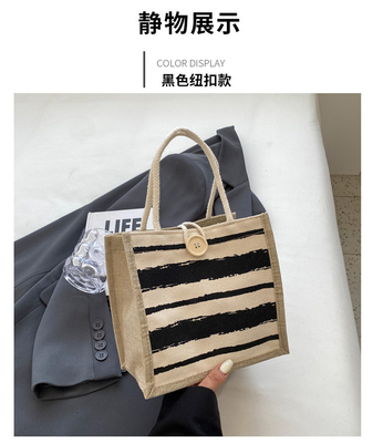 TOTE BAG CANVAS BAG CANVAS GIRL novo TOTE impresso em portavel BENTO LUNCH Box trabalho
