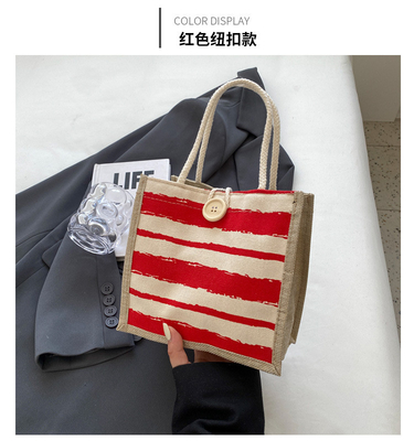 TOTE BAG CANVAS BAG CANVAS GIRL novo TOTE impresso em portavel BENTO LUNCH Box trabalho