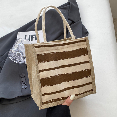 TOTE BAG CANVAS BAG CANVAS GIRL novo TOTE impresso em portavel BENTO LUNCH Box trabalho