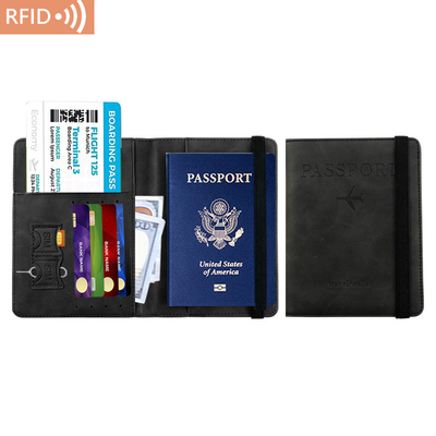 AMAZON PU PELO PASSOU BALSA RFID MULTIFUNCIONAL PASSOU O TITULÁRIO DO PASSOU O COVER DO PASSOU