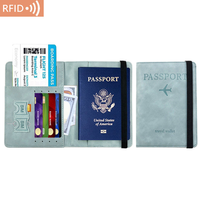 AMAZON PU PELO PASSOU BALSA RFID MULTIFUNCIONAL PASSOU O TITULÁRIO DO PASSOU O COVER DO PASSOU