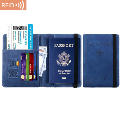 AMAZON PU PELO PASSOU BALSA RFID MULTIFUNCIONAL PASSOU O TITULÁRIO DO PASSOU O COVER DO PASSOU