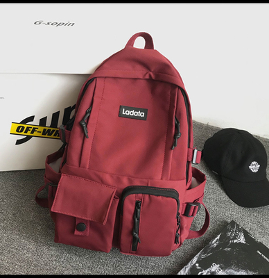 2024 Nova versão coreana de SIMPLE STUDENT MUÇA ANTI-ROBO ANTI-SISMICO COLEGIO VENTO mochila mochila computador