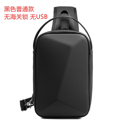 Novo saco de peito de homem saco de ombro de grande capacidade saco de corpo cruzado saco masculino de lazer escritório iPad computador saco de peito carapaça dura