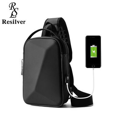 Novo saco de peito de homem saco de ombro de grande capacidade saco de corpo cruzado saco masculino de lazer escritório iPad computador saco de peito carapaça dura