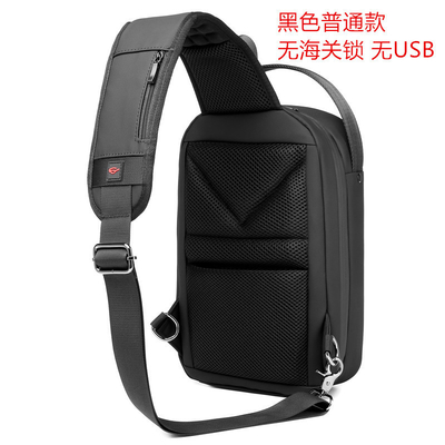 Novo saco de peito de homem saco de ombro de grande capacidade saco de corpo cruzado saco masculino de lazer escritório iPad computador saco de peito carapaça dura