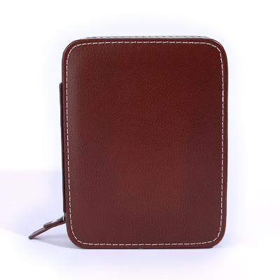 VINTAGE STYLE 8-BIT ELECTROMECANICAL RELÓGIO CASE moda esquinas arredondadas personalidade relógio exibição zipper saco