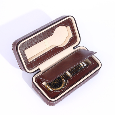 VINTAGE STYLE 8-BIT ELECTROMECANICAL RELÓGIO CASE moda esquinas arredondadas personalidade relógio exibição zipper saco