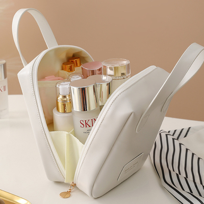 MAKEUP BAG 2023 NUEVO BAGO PORTÁVEL DE GRANDE Capacidade ÍNDURAVEL DE VIAJAMENTO BAGO PORTÁVEL DE ARRESTAMENTO DE TOILETES E CUIDADOS DA pele